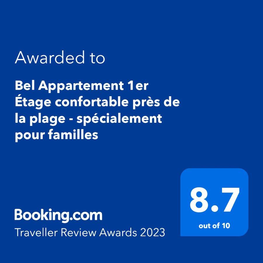Bel Appartement 1Er Etage Confortable Pres De La Plage - Specialement Pour Familles Saïdia Exterior foto